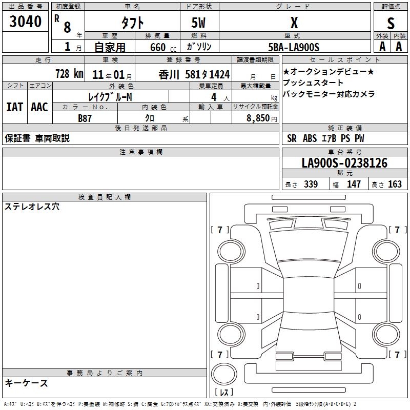 2026 Daihatsu Taft X