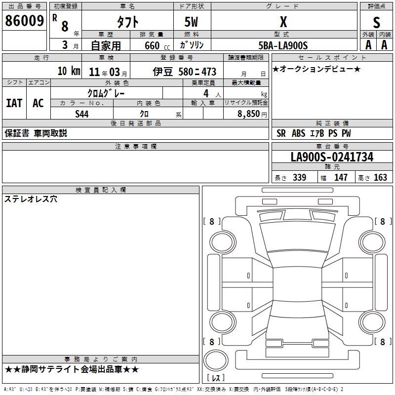 2026 Daihatsu Taft X