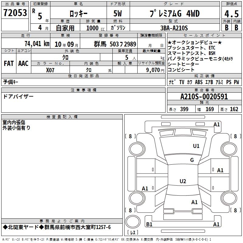 2023 Daihatsu Rocky PREMIUM G 4WD